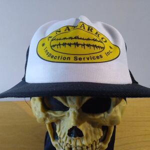 Vintage Anadarko Inspection Services Snap Back Trucker Hat